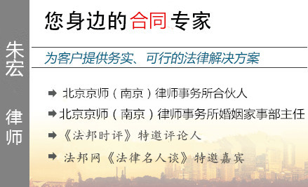 朱宏,南京合同糾紛律師